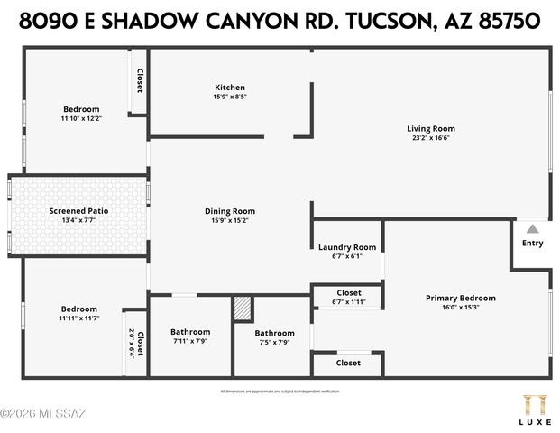 8090 E Shadow Canyon Road, Tucson, AZ 85750