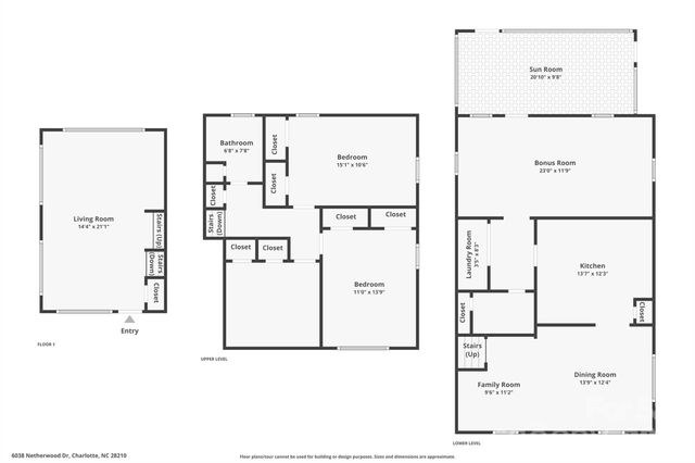 6038 Netherwood Drive, Charlotte, NC 28210