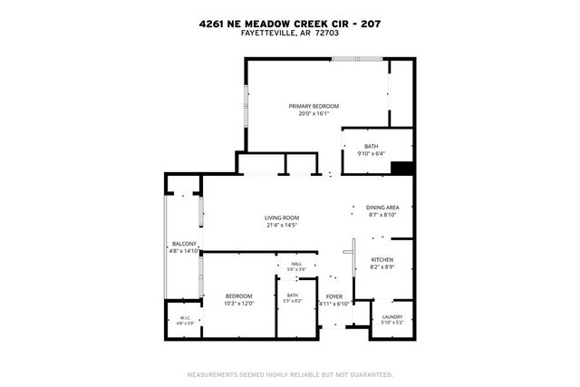 4261 NE Meadow Creek Circle 207, Fayetteville, AR 72703