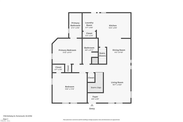 1704 Holladay ST, Portsmouth, VA 23704