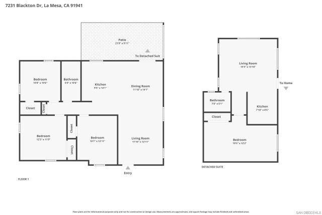 7231 BLACKTON DR, La Mesa, CA 91941