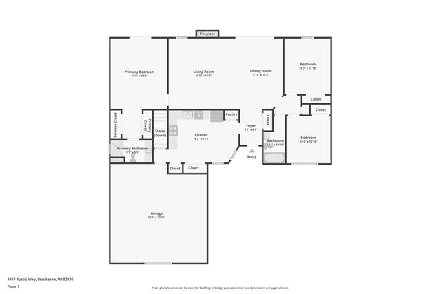 1917 Rustic WAY, Waukesha, WI 53186