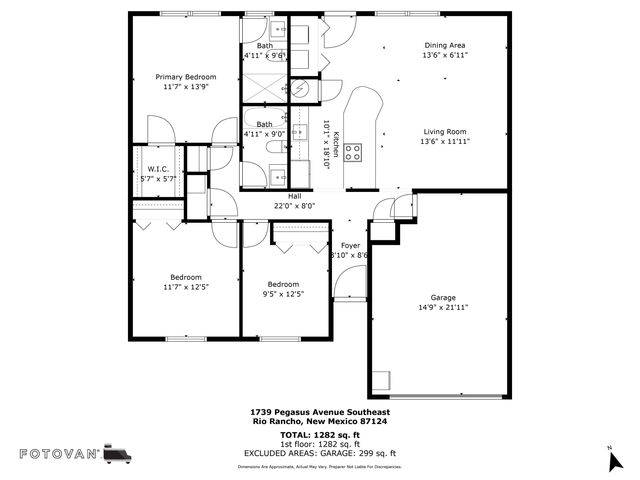 1739 Pegasus Avenue SE, Rio Rancho, NM 87124