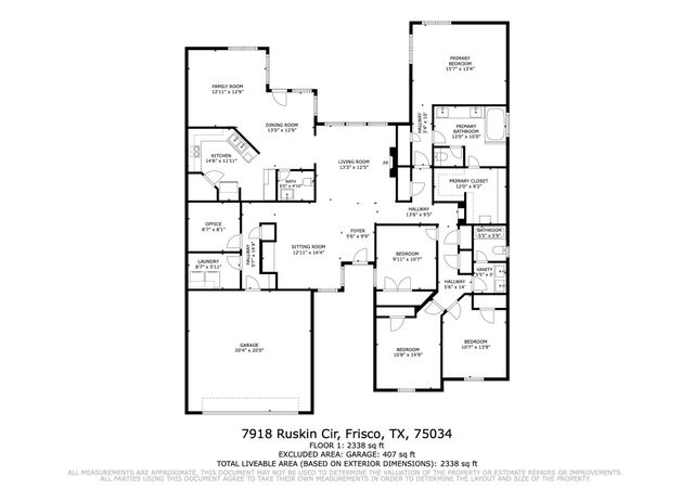 7918 Ruskin Circle, Frisco, TX 75034