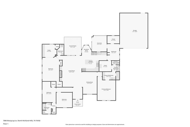 7000 Mossycup Lane, North Richland Hills, TX 76182