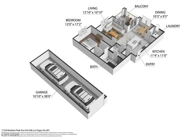 11256 Rainbow Peak Avenue 208, Las Vegas, NV 89135