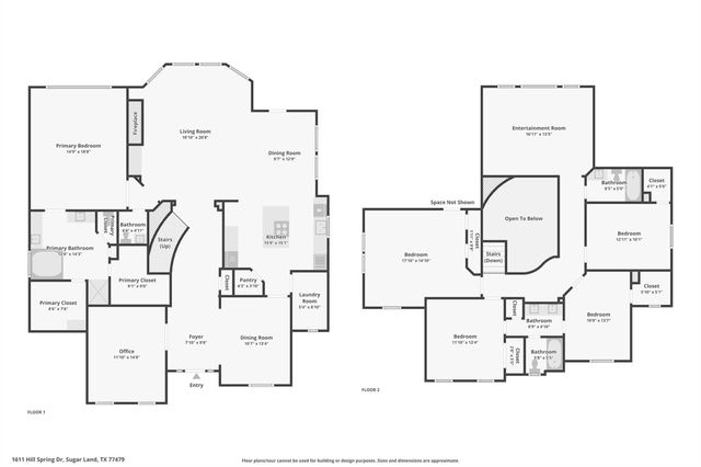 1611 Hill Spring Drive, Sugar Land, TX 77479