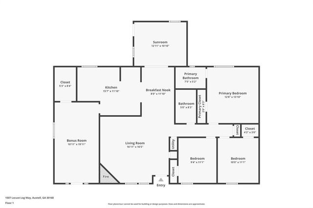 1507 Locust Log Way, Austell, GA 30168