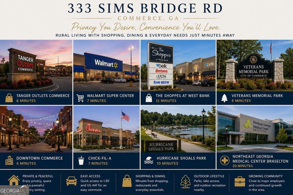 333 Sims Bridge Road LOT 1, Commerce, GA 30530 — photo 2
