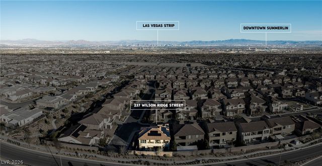 237 Wilson Ridge Street, Las Vegas, NV 89138