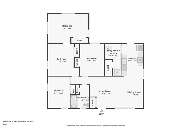 6532 Euclid AVENUE, Milwaukee, WI 53219