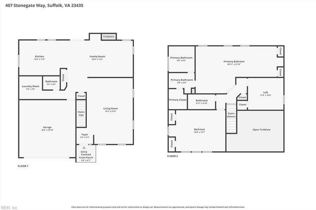 407 Stonegate WAY, Suffolk, VA 23435