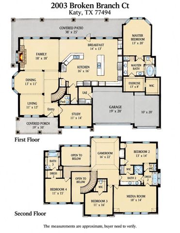 2003 Broken Branch Court, Katy, TX 77494
