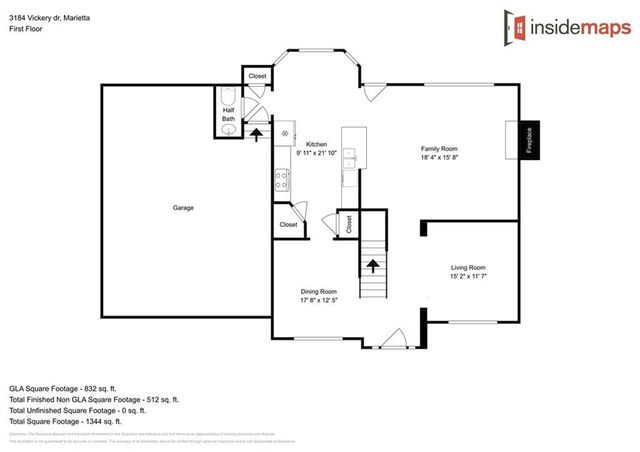 3174 Vickery Drive NE, Marietta, GA 30066