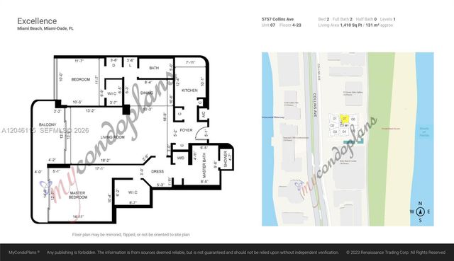 5757 Collins Ave 2207, Miami Beach, FL 33140