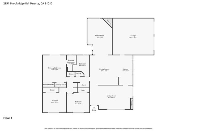 2851 Brookridge, Duarte, CA 91010