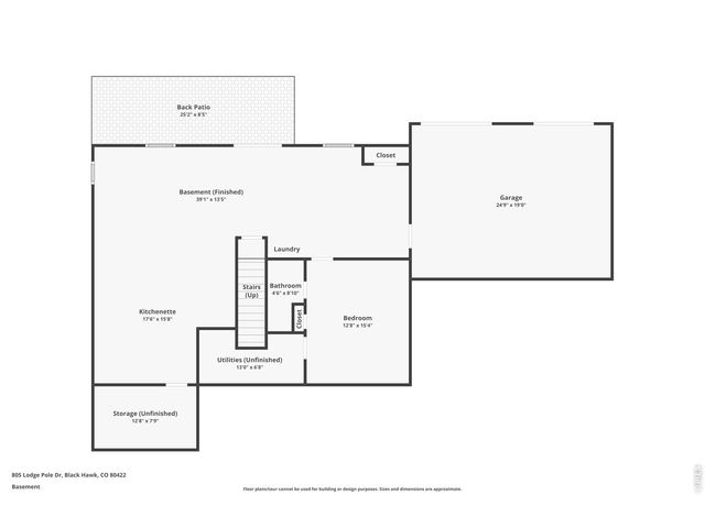 805 Lodge Pole Dr, Black Hawk, CO 80422