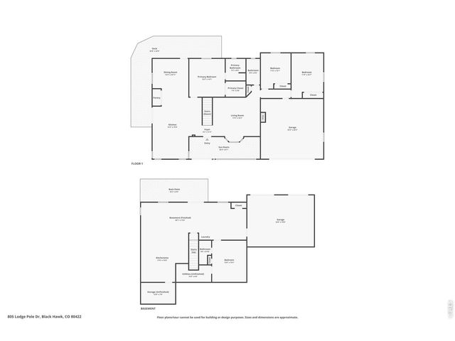 805 Lodge Pole Dr, Black Hawk, CO 80422