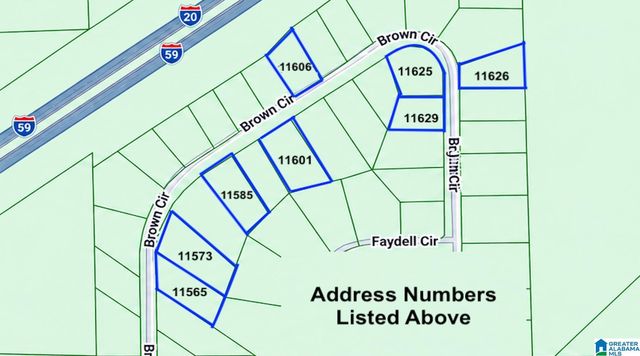 11626 BROWN CIRCLE, Woodstock, AL 35188