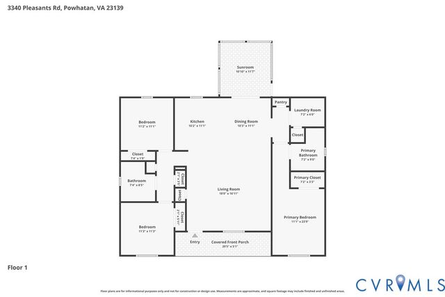 3340 Pleasants Rd, Powhatan, VA 23139
