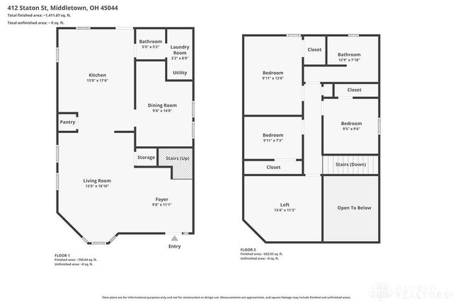 412 Staton Street, Middletown, OH 45044
