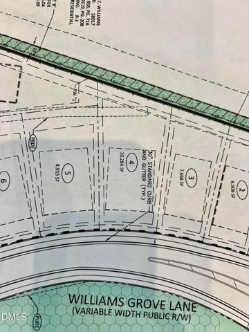 214 Williams Grove Lane Lot 4, Apex, NC 27523