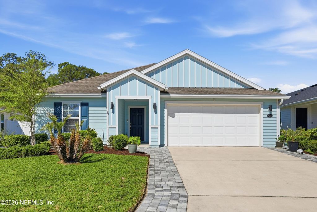 431 BLUEJACK Lane, St. Augustine, FL 32095