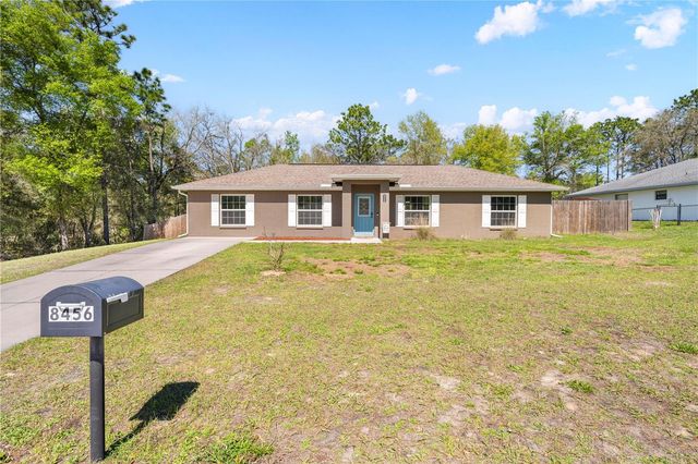 8456 N IBSEN DRIVE, Citrus Springs, FL 34434