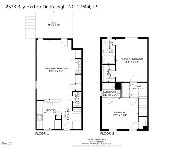 2533 Bay Harbor Drive, Raleigh, NC 27604