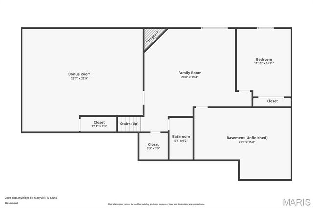 2108 Tuscany Ridge Court, Maryville, IL 62062
