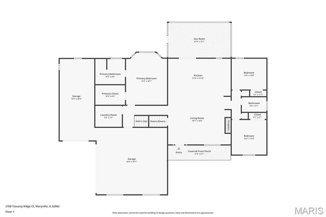 2108 Tuscany Ridge Court, Maryville, IL 62062