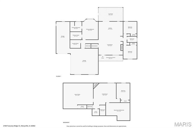 2108 Tuscany Ridge Court, Maryville, IL 62062