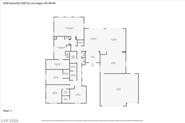 6198 Serenity Cliffs Street, Las Vegas, NV 89149