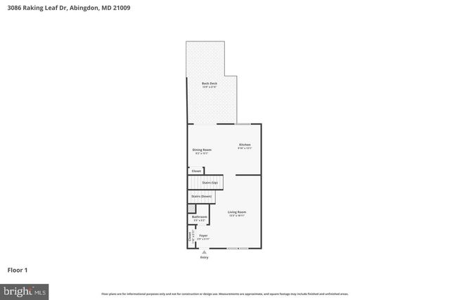 3086 RAKING LEAF DR, Abingdon, MD 21009