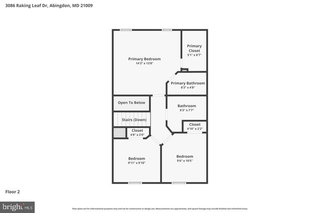 3086 RAKING LEAF DR, Abingdon, MD 21009