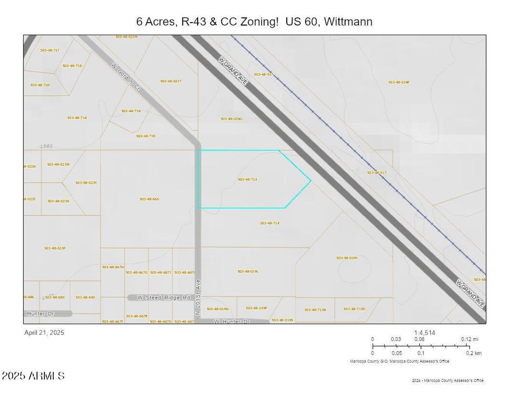 29329 N 201st (appx) Avenue -, Wittmann, AZ 85361 — exterior
