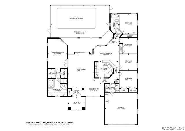 2685 W Apricot Drive, Beverly Hills, FL 34465