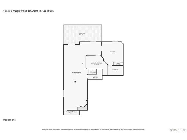 16845 E Maplewood Dr, Aurora, CO 80016