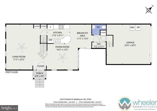 2332 E PALLADIO PL, Middletown, DE 19709