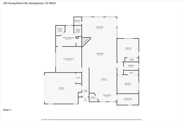 190 Young Ranch RD, Georgetown, TX 78633