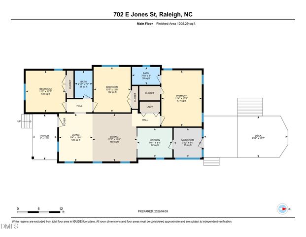 702 E Jones Street, Raleigh, NC 27601