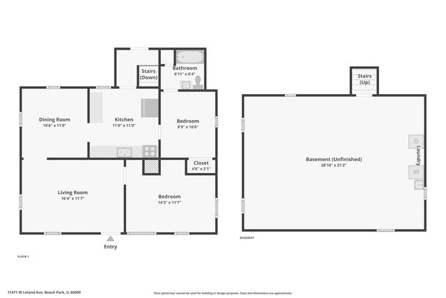 11471 W Leland Avenue, Beach Park, IL 60099