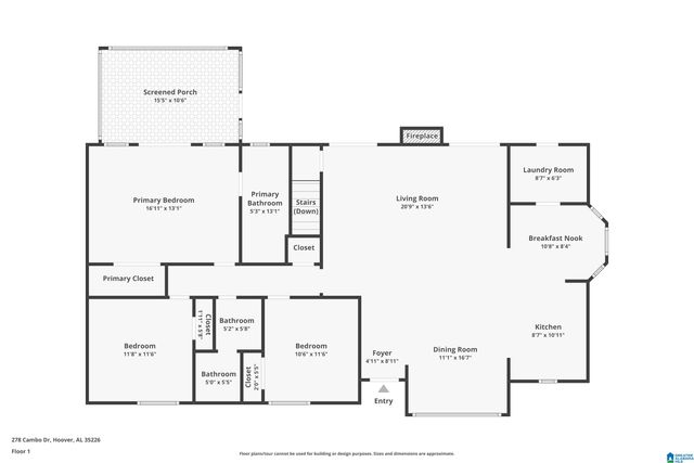 278 CAMBO DRIVE, Hoover, AL 35226