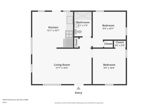 37073 N Antonio Avenue, Lake Villa, IL 60046