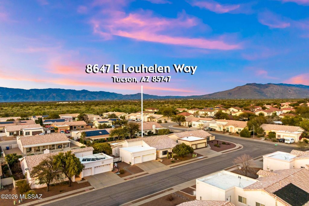 Image 46 of property listing at 8647 E Louhelen Way, Tucson, AZ 85747