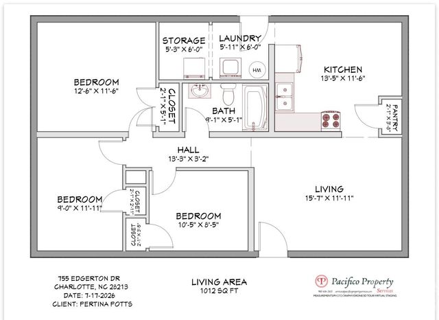 755 Edgerton Drive, Charlotte, NC 28213