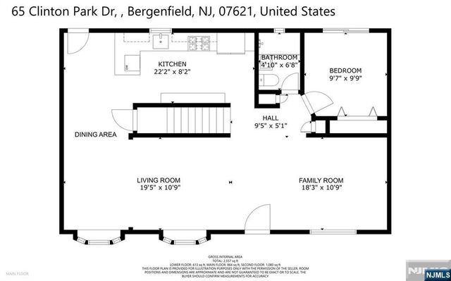 65 Clinton Park Drive, Bergenfield, NJ 07621