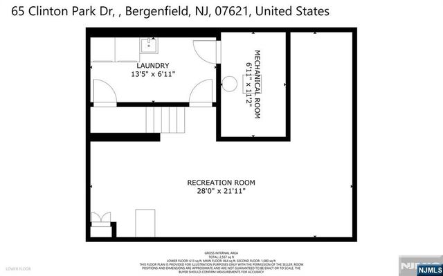 65 Clinton Park Drive, Bergenfield, NJ 07621
