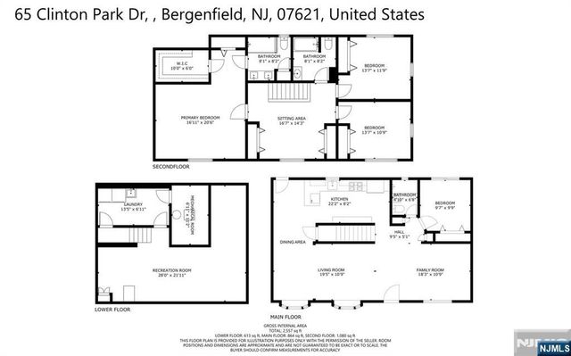 65 Clinton Park Drive, Bergenfield, NJ 07621