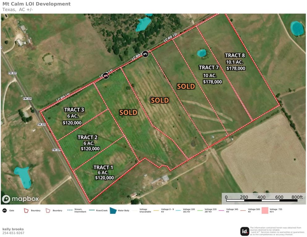 10 ac. Tract 8 LCR 131, Mount Calm, TX 76673